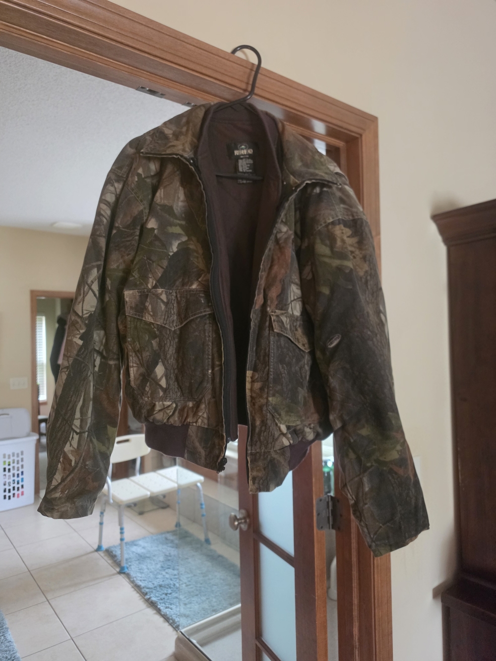 RedHead Camouflage Bomber Jacket - Green & Brown